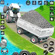 Скачать Big Tractor Farming Simulator Взломанная [MOD Много монет] и [MOD Меню] на Андроид