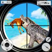 Скачать Crocodile Hunting Animal Games Взломанная [MOD Бесконечные монеты] и [MOD Меню] на Андроид