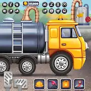 Скачать Дети Масло Танкер: Truck Игры Взломанная [MOD Бесконечные деньги] и [MOD Меню] на Андроид