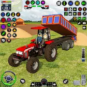 Скачать Farming Tractor Game Simulator Взломанная [MOD Бесконечные деньги] и [MOD Меню] на Андроид