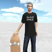Скачать Skate Space Взломанная [MOD Много монет] и [MOD Меню] на Андроид