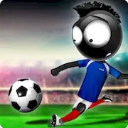 Скачать Stickman Soccer 2016 Взломанная [MOD Много денег] и [MOD Меню] на Андроид