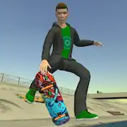 Скачать Skateboard FE3D 2 Взломанная [MOD Unlocked] и [MOD Меню] на Андроид