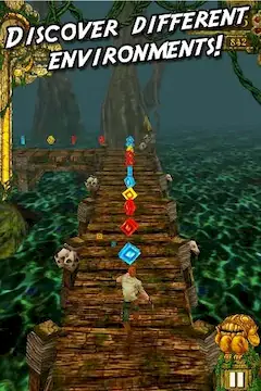 Скачать Temple Run Взломанная [MOD Бесконечные монеты] APK на Андроид