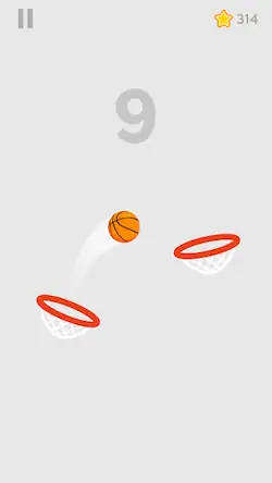 Скачать Dunk Shot Взломанная [MOD Бесконечные монеты] APK на Андроид