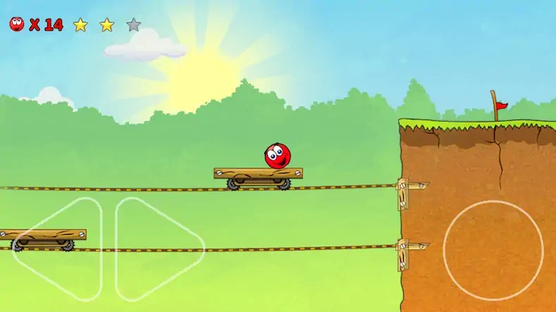 Скачать Red Ball 3: прыгающий Красный Взломанная [MOD Бесконечные монеты] APK на Андроид