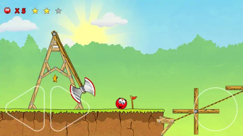 Скачать Red Ball 3: прыгающий Красный Взломанная [MOD Бесконечные монеты] APK на Андроид