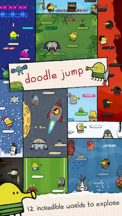 Скачать Doodle Jump Взломанная [MOD Много денег] APK на Андроид