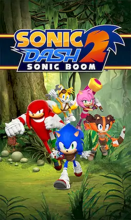 Скачать Sonic Dash 2: Sonic Boom Взломанная [MOD Много монет] APK на Андроид