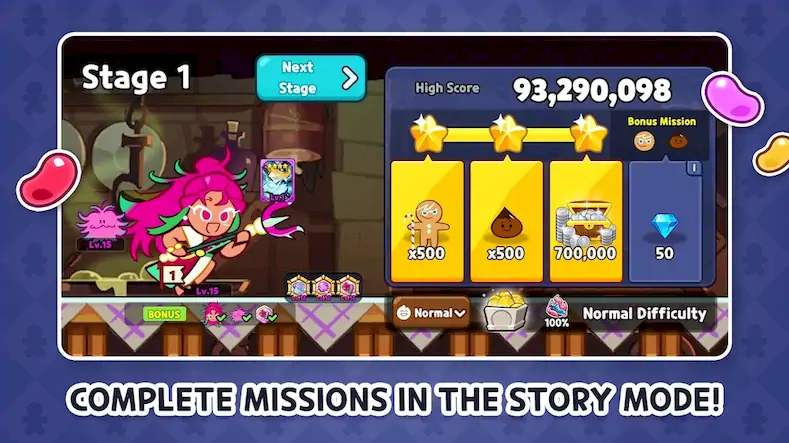 Скачать CookieRun: Побег из печи Взломанная [MOD Много денег] APK на Андроид