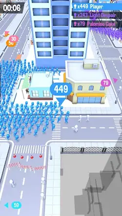 Скачать Crowd City Взломанная [MOD Много монет] APK на Андроид
