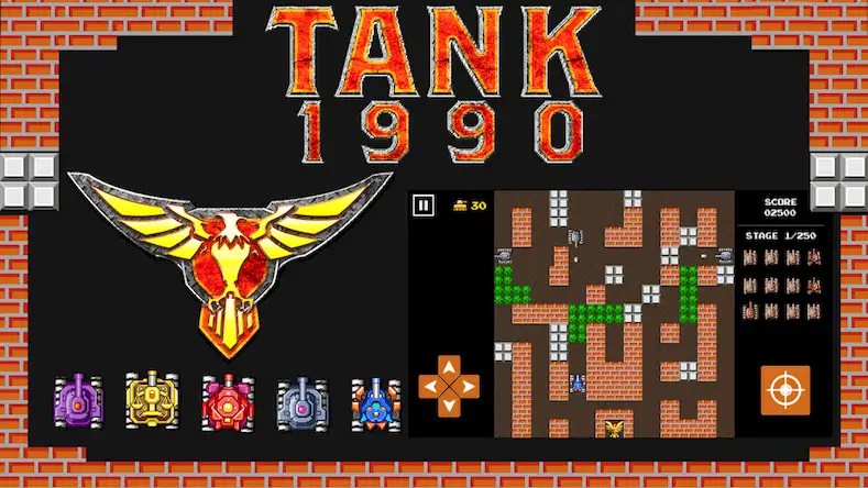 Скачать танки 1990 - Танчики - Tank Взломанная [MOD Всё открыто] APK на Андроид