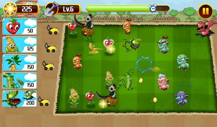 Скачать Plants vs Goblins 4 Взломанная [MOD Бесконечные монеты] APK на Андроид