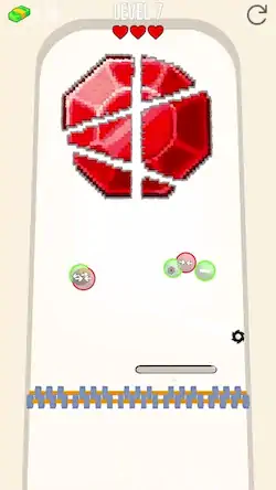 Скачать Saw Brick Crusher  Взломанная [MOD Unlocked] APK на Андроид