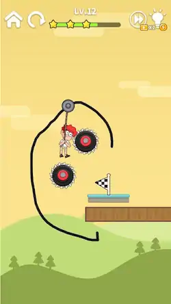 Скачать Zipline Rescue:физическая игра Взломанная [MOD Много монет] APK на Андроид