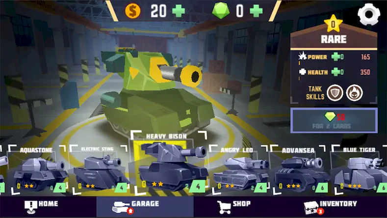 Скачать Stickman Tank Battle Взломанная [MOD Бесконечные монеты] APK на Андроид
