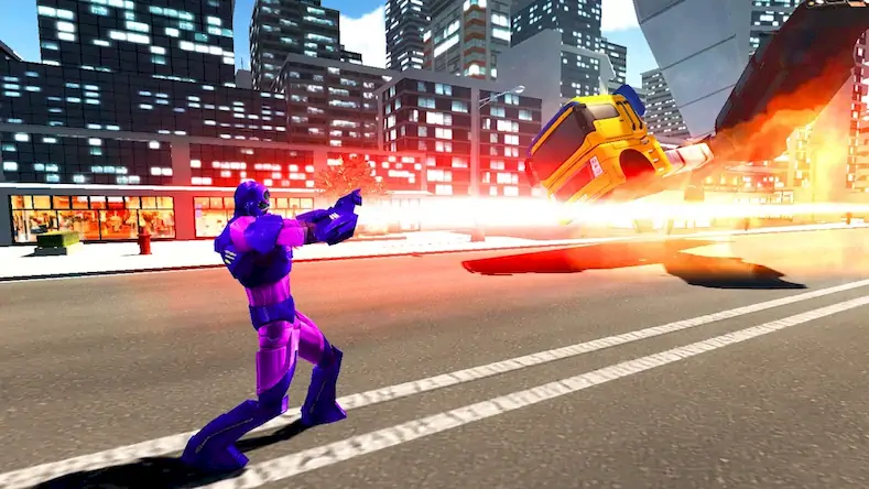 Скачать Super city hero:Iron Hero War Взломанная [MOD Много монет] APK на Андроид