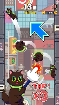 Скачать Cat Jump Взломанная [MOD Unlocked] APK на Андроид
