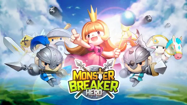 Скачать Monster Breaker Hero Взломанная [MOD Бесконечные монеты] APK на Андроид