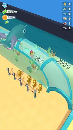 Скачать Aquarium Land - Fishbowl World Взломанная [MOD Всё открыто] APK на Андроид