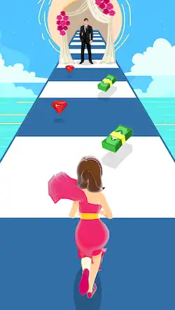 Скачать girl run веселая беговая игра Взломанная [MOD Много денег] APK на Андроид
