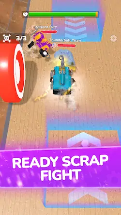 Скачать Scrap Robot Fighting Взломанная [MOD Много монет] APK на Андроид