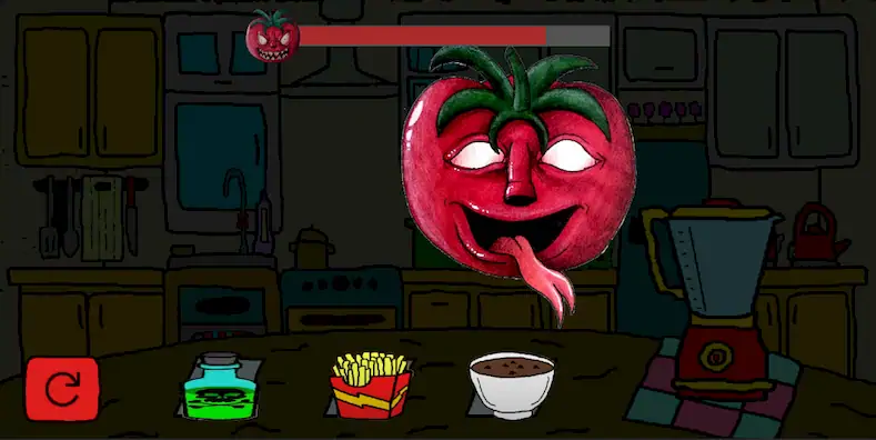 Скачать Mr Hungry Tomato Взломанная [MOD Unlocked] APK на Андроид