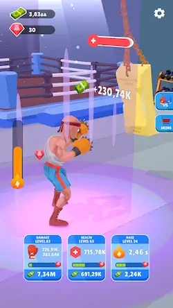 Скачать Tap Punch - 3D Boxing Взломанная [MOD Unlocked] APK на Андроид