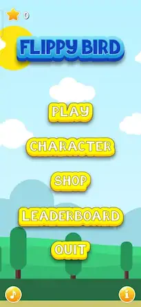 Скачать Flippy Bird - Flying bird Взломанная [MOD Бесконечные монеты] APK на Андроид