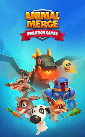 Скачать Animal Merge - Evolution Games Взломанная [MOD Unlocked] APK на Андроид