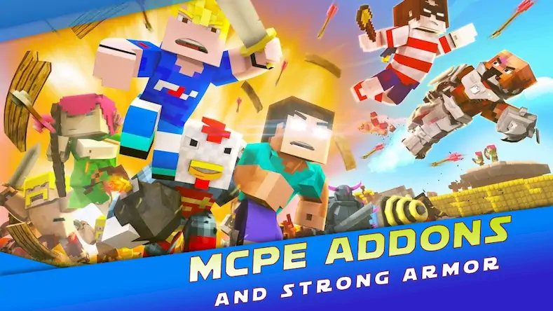 Скачать Mods for Minecraft PE by MCPE Взломанная [MOD Много денег] APK на Андроид