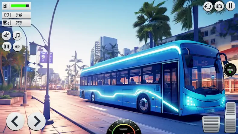 Скачать Bus Simulator Euro Bus Games Взломанная [MOD Много денег] APK на Андроид