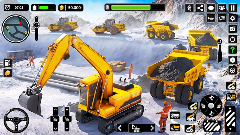 Скачать Снежные строительные игры Взломанная [MOD Всё открыто] APK на Андроид