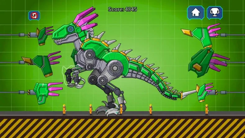Скачать Velociraptor Rex Dino Robot Взломанная [MOD Unlocked] APK на Андроид