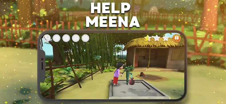 Скачать Meena Game 2 Взломанная [MOD Бесконечные монеты] APK на Андроид