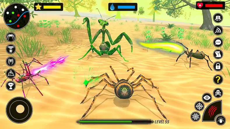 Скачать Spider Simulator : Spider Game Взломанная [MOD Много монет] APK на Андроид