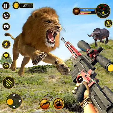 Скачать Sniper Animal Shooting Games Взломанная [MOD Бесконечные монеты] APK на Андроид