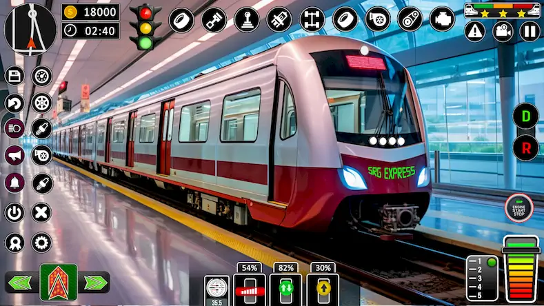 Скачать город поезд сим- поезд игры 3д Взломанная [MOD Бесконечные монеты] APK на Андроид