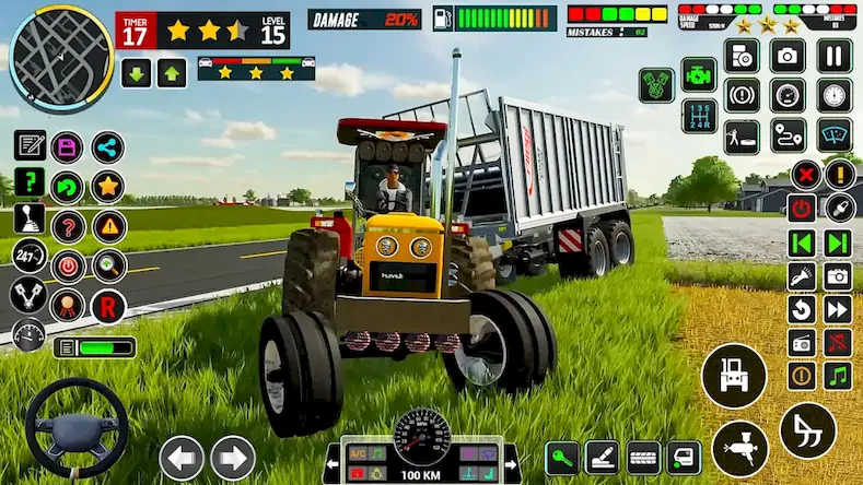 Скачать Симулятор реальных тракторных Взломанная [MOD Unlocked] APK на Андроид