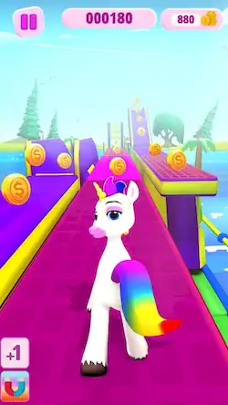 Скачать Unicorn Kingdom: Running Games Взломанная [MOD Бесконечные деньги] APK на Андроид