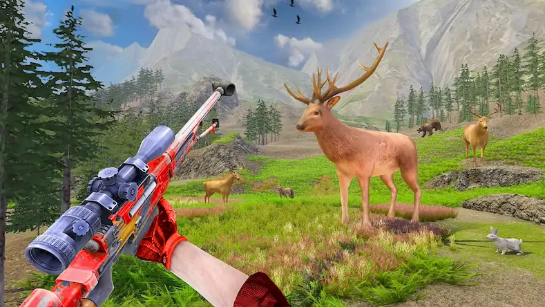 Скачать Animal Hunting -Shooting Games Взломанная [MOD Unlocked] APK на Андроид