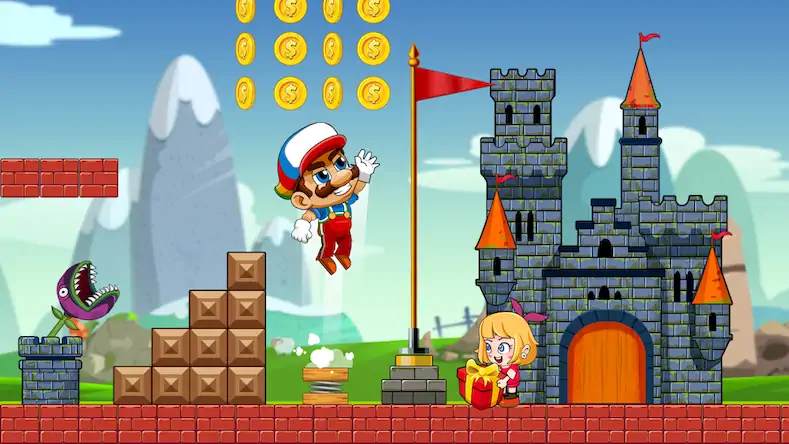 Скачать Super Bean Bros: Running Games Взломанная [MOD Бесконечные монеты] APK на Андроид