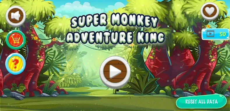 Скачать Super Monkey Adventure King Взломанная [MOD Много денег] APK на Андроид