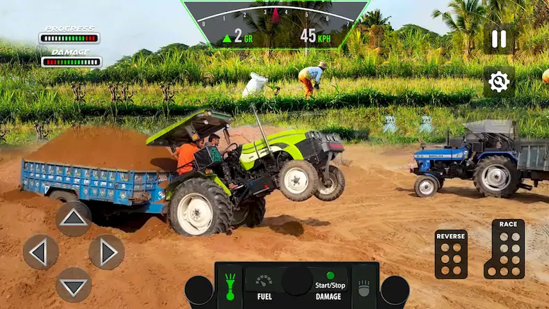 Скачать Farming Games: Tractor Farmer Взломанная [MOD Много монет] APK на Андроид