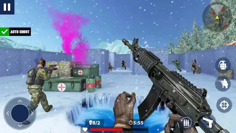 Скачать War Zone: Gun Shooting Games Взломанная [MOD Много денег] APK на Андроид