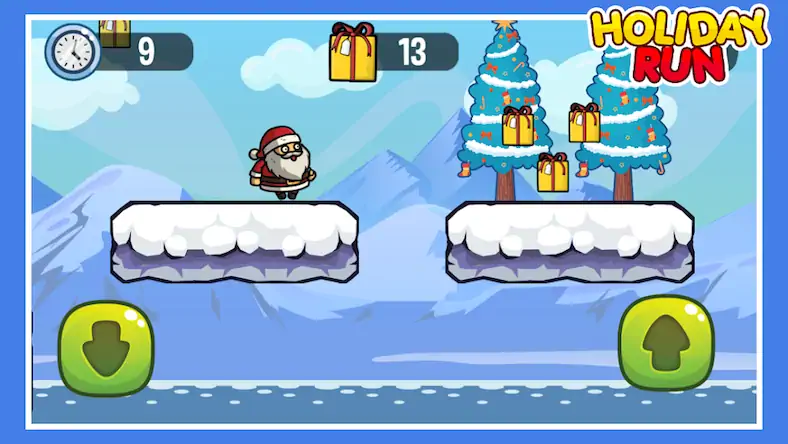 Скачать Holiday Run  Взломанная [MOD Всё открыто] APK на Андроид