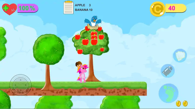 Скачать Dora Riding Pony Escape Jungle Взломанная [MOD Бесконечные монеты] APK на Андроид
