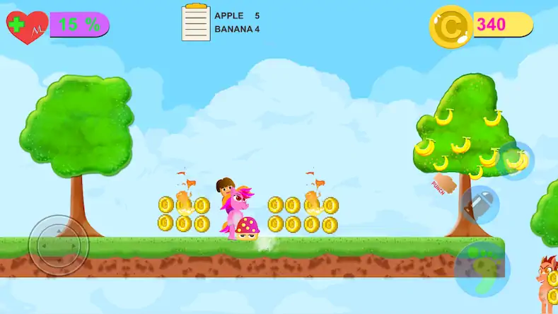 Скачать Dora Riding Pony Escape Jungle Взломанная [MOD Бесконечные монеты] APK на Андроид