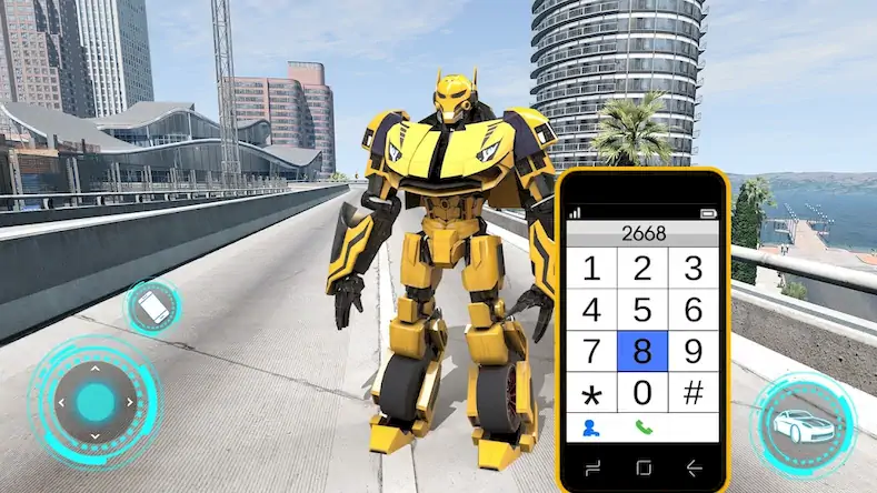 Скачать Robot War: Robot Transform Взломанная [MOD Много денег] APK на Андроид