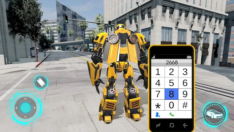 Скачать Robot War: Robot Transform Взломанная [MOD Много денег] APK на Андроид
